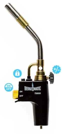 Bernzomatic Bernzomatic Avec Brûleur TS8000 Et 2 Bouteilles De Gaz MAP- Pro - Sans Accessoires à Souder -Grill Feu Maison 558x1200 2