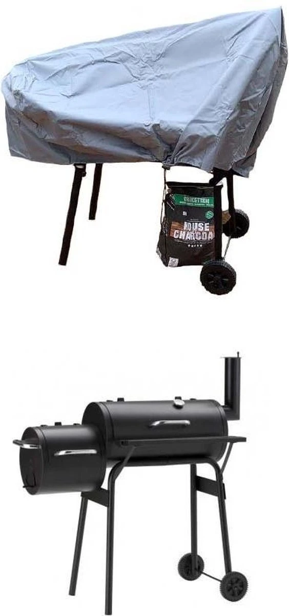 HOUSSE HOC Diamond Smoker Housse Barbecue étanche-117x73x46 Cm - Avec Bretelles Storm Et Cordon De Serrage 8 HOUSSE HOC Diamond Smoker Housse Barbecue étanche-117x73x46 Cm - Avec Bretelles Storm Et Cordon De Serrage – Image 8