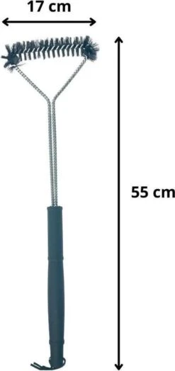 Orange85 De Nettoyage Pour Barbecue Orange85 - Métal - 55cm - Acier Inoxydable -Grill Feu Maison 566x1200 1