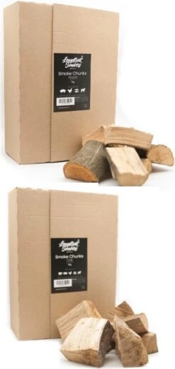 Smokers De Longue Rue | Bois De Fumage | Fumer Des Morceaux | Chêne - Pomme | 2 Kg |