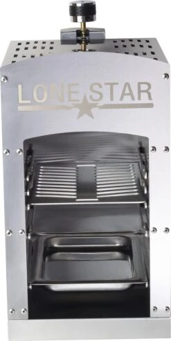 Modèle De Table 'Beefmaker' Pour Barbecue à Haute Température / Barbecue à Gaz - 800 Degrés Celsius - Acier Inoxydable - 42x40x22 24 Modèle De Table 'Beefmaker' Pour Barbecue à Haute Température / Barbecue à Gaz - 800 Degrés Celsius - Acier Inoxydable - 42x40x22 -Grill Feu Maison 602x1200 1