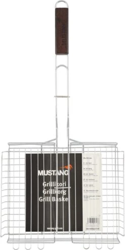 Panier à Gril Mustang 25 X 31,5 CM -Grill Feu Maison 604x1200