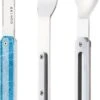 Couverts De Couverts De Camping Akinod 18 X 3,3 Cm Inox Argent/ Bleu Clair 3 Pièces