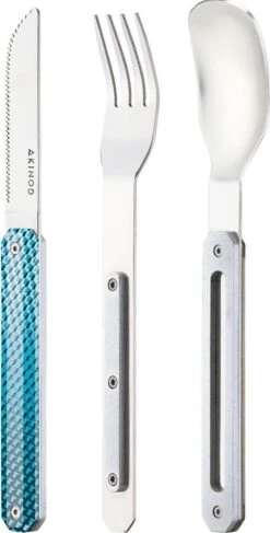 Akinod Couverts De Camping Couverts Mosaïque 18 X 3,3 Cm Acier Inoxydable Blauw 3 Pièces -Grill Feu Maison 609x1200 1