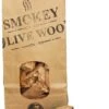 Smokey Olive Wood - Copeaux De Bois - Bois D' Olivier- 500ml - Copeaux De Grande Taille ø 2cm-3cm