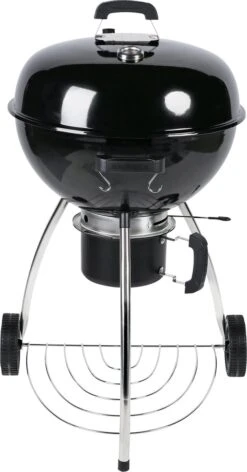 NATERIAL - Barbecue à Charbon PHOENIX BETA - 8 Personnes - Ø 57 Cm - H. 108 Cm - Acier émaillé - Zwart - Barbecue Boule -Grill Feu Maison 628x1200