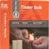 SOL Preppers Résistant à L'eau Tinder Quik Tinder Allume-feu Tinder Camp Fire Tinder Allume-feu