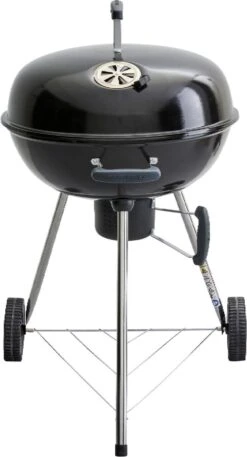NATERIAL - Barbecue à Charbon PHOENIX ALPHA II - 8 Personnes - Ø 57 Cm - H. 97 Cm - Acier émaillé - Zwart - Kogelbarbecue -Grill Feu Maison 649x1200