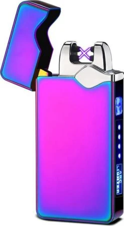 Briquet électrique K&L | Briquet Plasma Rechargeable Par USB | Résistant Au Vent Et Aux Tempêtes | Briquet Plasma | Multi Couleur