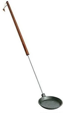 Rome Industries - Poêle à Feu 1024 Family Campfire Cast Iron Skillet - Barbecue Poêle à Feu De Camp