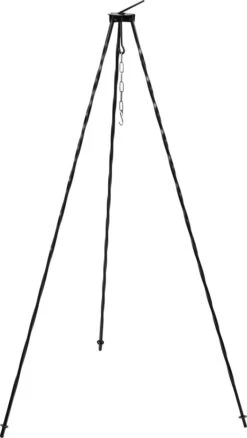 Support De Bouilloire Trépied En Acier Meyerhoff 1,2 M Pour Au-dessus Du Feu De Camp - Parfait Pour Les Bouilloires Hongroises - Avec Chaîne