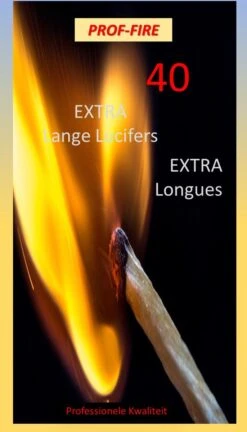 PROF-FIRE - 460 Allume-feux Naturels + GRATUIT !! 1 Boite Allumettes Longues - Boite Discount - Co2 Neutre -Grill Feu Maison 686x1200
