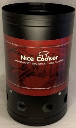 BBQ Starter Groot High-quality Quality Luxe Fireplace BBQ Barbecue Groot Nice Cooker Charcoal Starter BBQ Starter, Charcoal Starter, Metal, Briquette Starter, Starterur De Charbon De Bois -Grill Feu Maison 717x1200