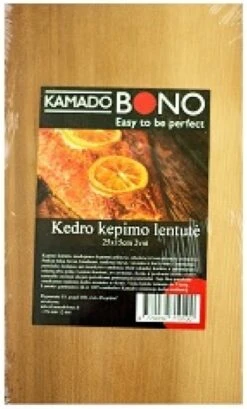 Kamado Bono - Planche à Pâtisserie - Aromatisé - Bois De Cèdre