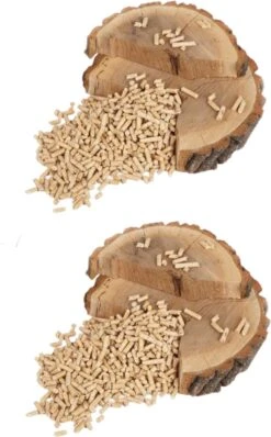 HERMANN PELLET MEISTER - Granulés Pour Poêle à Granulés - 1 Sac De 15KG - Granulés Granulés 6mm - Chauffage Granulés De Bois 100% BOIS - Classe A1 -Grill Feu Maison 744x1200 4