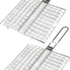 2x Morceaux De Pince Pour Gril à Hamburger BBQ/barbecue 49 Cm - Grilles à Hamburger Pour Le Barbecue