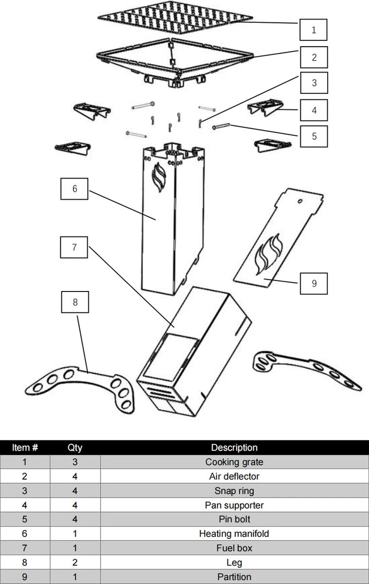 Barbecue à Charbon De Bois Pour Poêle à Fusée De Camping, Gril Pliant Portable, Gril Pliant, Gril De Camping, Jardin, Fête, BBQ, Acier Inoxydable 12 Barbecue à Charbon De Bois Pour Poêle à Fusée De Camping, Gril Pliant Portable, Gril Pliant, Gril De Camping, Jardin, Fête, BBQ, Acier Inoxydable – Image 12