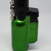Brûleur à Gaz - Briquet - Briquet - Coupe-vent - Rechargeable - Rechargeable - Vert Métallique - Droit