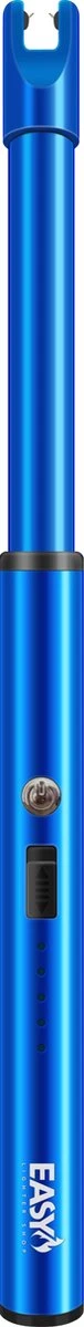 Easylightershop - Allume-bougie - Blauw - Rechargeable - Briquet USB - Briquet - Briquet Plasma -