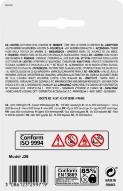 Briquet à Silex BIC J26 Maxi - Briquet à Gaz De Différentes Couleurs - Paquet De 5 Briquets - Sécurité Enfant 21 Briquet à Silex BIC J26 Maxi - Briquet à Gaz De Différentes Couleurs - Paquet De 5 Briquets - Sécurité Enfant -Grill Feu Maison 770x1200