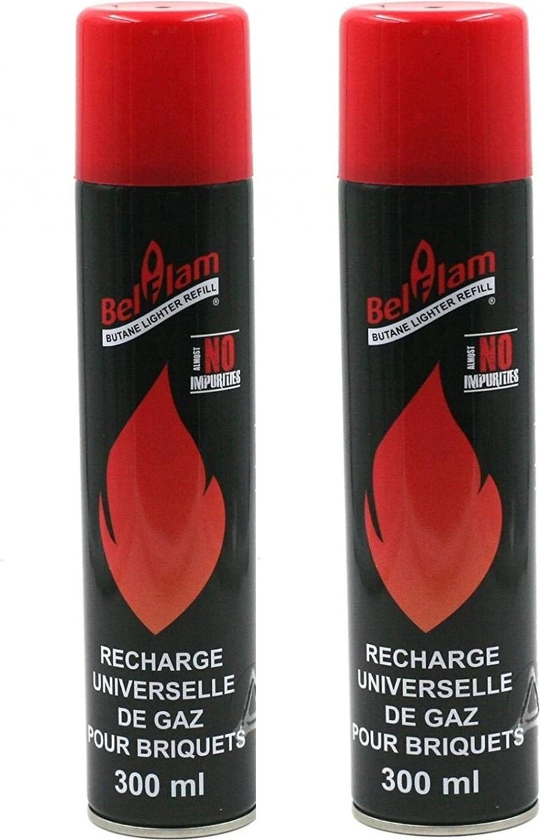 2x Pièces Briquet Gaz - Rechargeable - 600ml - Gaz Butane - A Recharger - Bouteille De Gaz 1 2x Pièces Briquet Gaz - Rechargeable - 600ml - Gaz Butane - A Recharger - Bouteille De Gaz