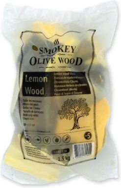 Smokey Olive Wood Fumé I Morceaux Fumés I Chêne Vert I 1,5KG