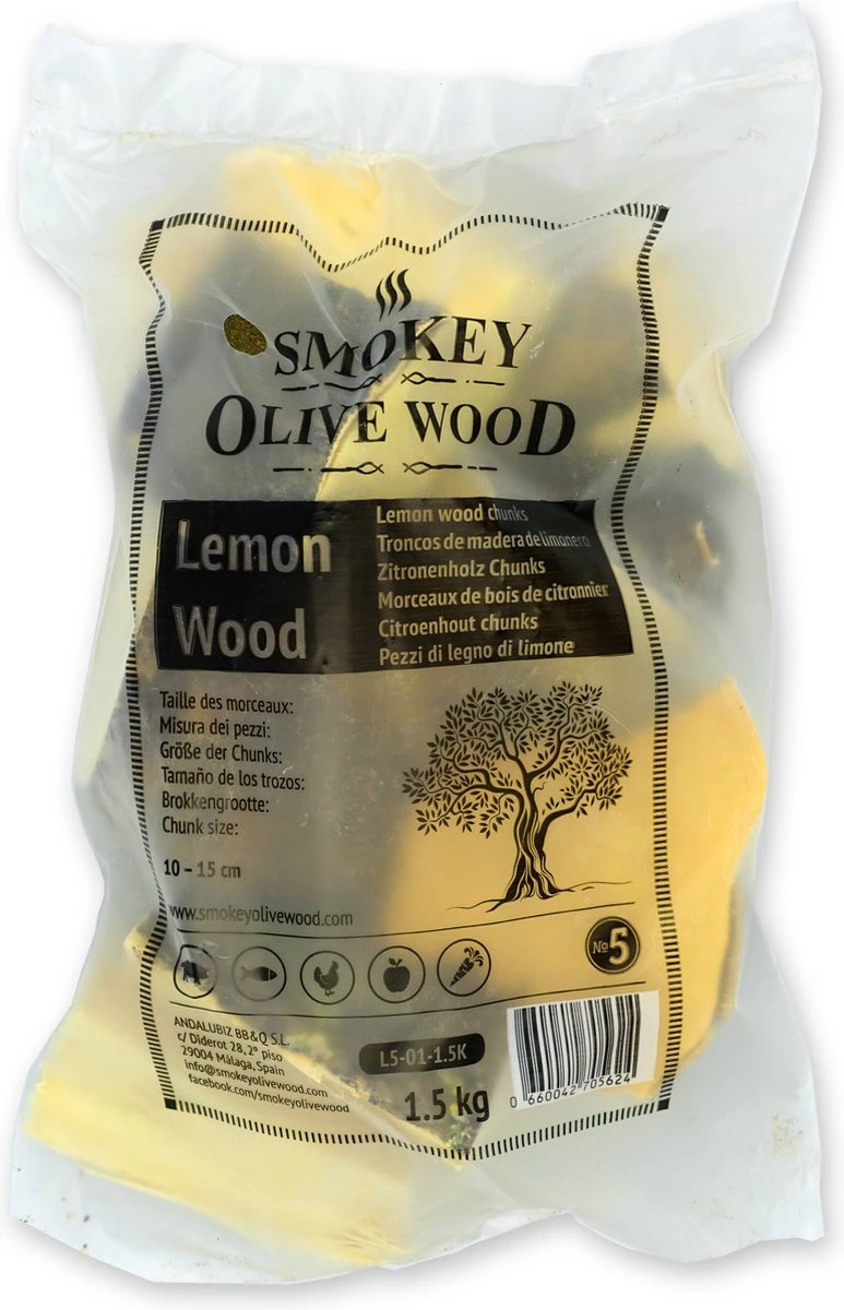 Smokey Olive Wood Fumé I Morceaux Fumés I Chêne Vert I 1,5KG 1 Smokey Olive Wood Fumé I Morceaux Fumés I Chêne Vert I 1,5KG