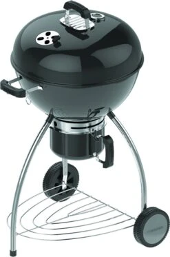 NATERIAL - Barbecue à Charbon PHOENIX BETA - 8 Personnes - Ø 57 Cm - H. 108 Cm - Acier émaillé - Zwart - Barbecue Boule -Grill Feu Maison 795x1200