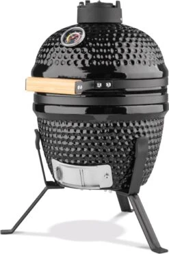 GRILLMEISTER Grill Egg Barbecue En Céramique - Grillez Les Plats De Barbecue Les Plus Délicieux Avec Ce Barbecue En Céramique ! - Surface Du Gril : Ø26,5 Cm - Plage De Température : 110-370 °C (avec Une Chaleur Uniforme Et Durable)