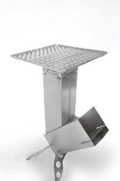 Barbecue à Charbon De Bois Pour Poêle à Fusée De Camping, Gril Pliant Portable, Gril Pliant, Gril De Camping, Jardin, Fête, BBQ, Acier Inoxydable