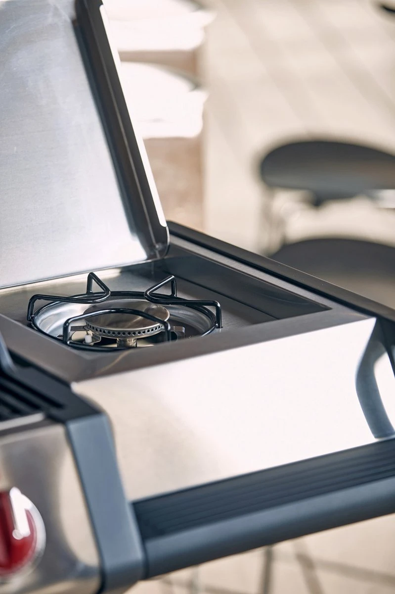 Barbecue à Gaz Enders Monroe Pro 4 SIK Turbo - Backburner- 153.5×58×118.5 Cm - 41 KG - Brûleur Infrarouge - Gaz - Barbecue 8 Barbecue à Gaz Enders Monroe Pro 4 SIK Turbo - Backburner- 153.5×58×118.5 Cm - 41 KG - Brûleur Infrarouge - Gaz - Barbecue – Image 8