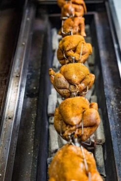 BBQNovation Grande Rôtisserie De Fourchette à Viande Double Face Pour Le Poulet, Entre Autres -Grill Feu Maison 800x1200 14