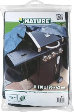 Nature - Housse De Salon De Jardin - Housse De Protection Pour Barbecue à Gaz - H116 X 196 X 62cm -Grill Feu Maison 800x1200 31