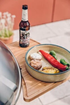 Étagère Pour Barbecue Höfats Cone - Bambou - 40x31x1,2 Cm - Marron -Grill Feu Maison 800x1200 50