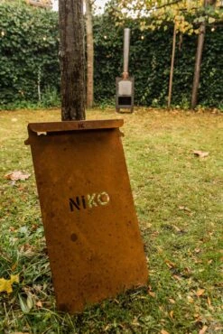 Four à Pizza Outdoor NIKO Design - Plaque De Recouvrement Avant