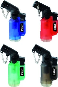 Mini Briquet PROF - Briquet Feux D'artifice - Briquets - Briquet à Gaz - Briquet Tempête - Brûleur à Gaz - Briquet Barbecue - Briquet Bougies - Briquet à Gaz Rechargeable - Briquet Gaz - Brûleur Crème Brûlée