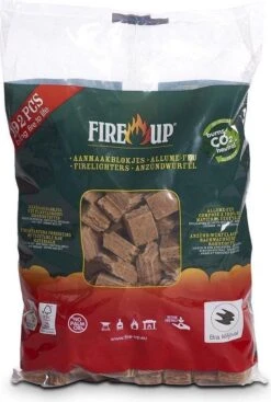 BLOCS DE PRÉPARATION AU FEU | BOITE DE 6 SACS A 192 PIECES | TOTAL 1152 PIÈCES| POUR BBQ ET FOYER | LE PRIX EST DE 9,99 PAR SAC !!! | EMBALLAGE AVANTAGE -Grill Feu Maison 808x1200