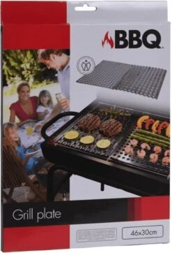 Orange85 De BBQ En 2 Parties - Acier Inoxydable - Pliable - Gril - Barbecue - BBQ - Tapis De Grill - Plaque à Pâtisserie - Matériel De Barbecue -Grill Feu Maison 818x1200 2