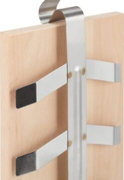 Relaxdays Planche à Fumer Bbq Saumon - Planche Finlandaise - Lot De 2 - Bois De Hêtre - H 55 Cm - Planche à Saumon -Grill Feu Maison 830x1200