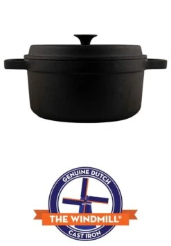 The Windmill Bbq-pan L 3,5 Litres Fonte 24 Cm Noir 3 Pièces -Grill Feu Maison 832x1200 1