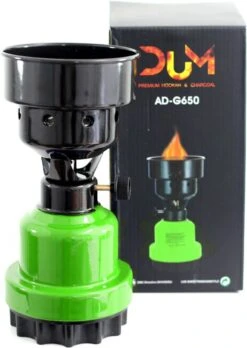 Brûleur à Charbon à Gaz - Briquet à Charbon - Brûleur à Gaz De Camping 2 En 1 - Cuisinière à Gaz De Camping - Démarreur à Charbon - Brûleur à Charbon - Briquet à Charbon - Brûleurs à Charbon -