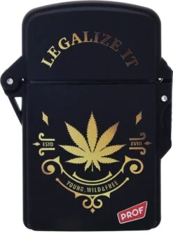 Prof - Briquets - Blauw Unique Flamme - "Wild And Free Design " - 20 Pièces - Briquet - Briquet - Blueflame.