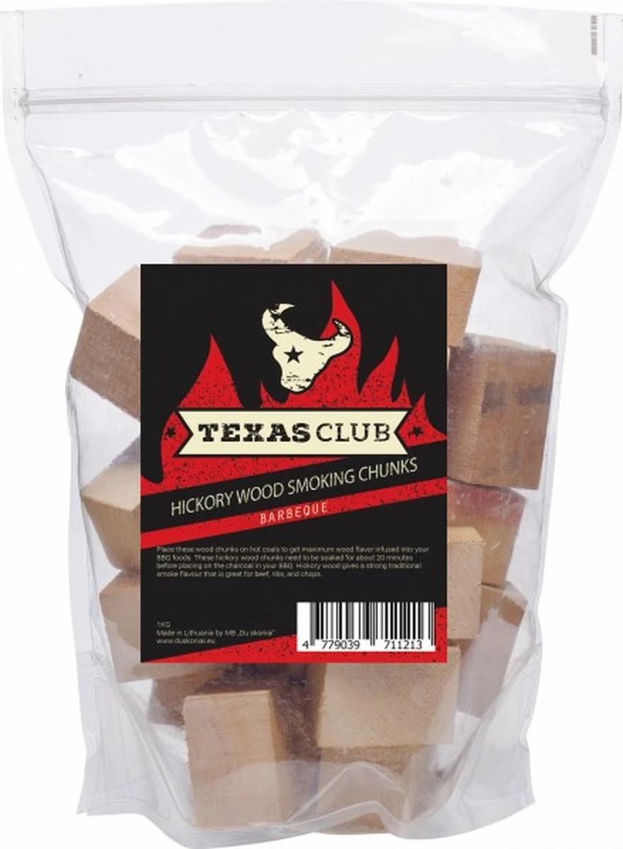 Kamado Bono Texas Club - Cubes De Fumée - Hickory - 1 Kg 1 Kamado Bono Texas Club - Cubes De Fumée - Hickory - 1 Kg