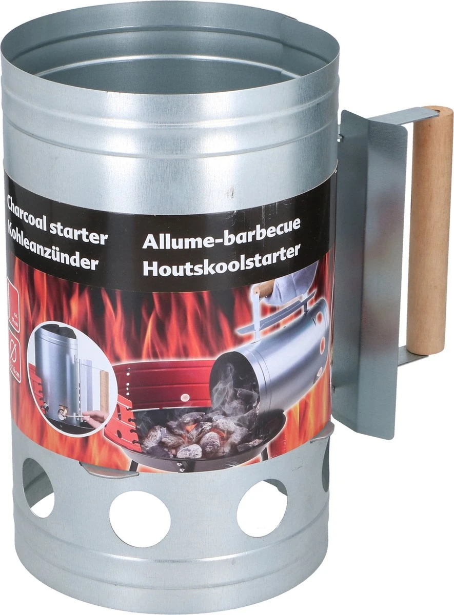 Briquettes Pour BBQ /allume-charbon Avec Manche En Bois 27 Cm - Avec Pelle à Charbon Noir 37 Cm 3 Briquettes Pour BBQ /allume-charbon Avec Manche En Bois 27 Cm - Avec Pelle à Charbon Noir 37 Cm – Image 3