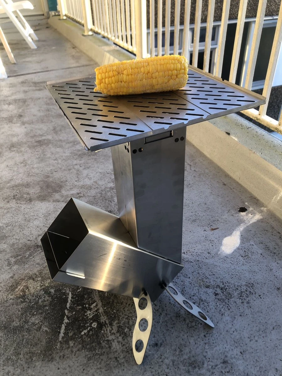 Barbecue à Charbon De Bois Pour Poêle à Fusée De Camping, Gril Pliant Portable, Gril Pliant, Gril De Camping, Jardin, Fête, BBQ, Acier Inoxydable 6 Barbecue à Charbon De Bois Pour Poêle à Fusée De Camping, Gril Pliant Portable, Gril Pliant, Gril De Camping, Jardin, Fête, BBQ, Acier Inoxydable – Image 6