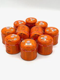 Unilight 10x Réservoir De Remplissage De Gaz - Cartouche De Gaz - Cartouche De Gaz Butane Basic 190g - Cartouche Autopiqueuse