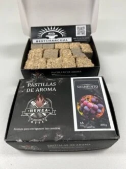 Best Charcoal - Pastilles De Aroma - Smoke Wood Grape - 15 Pièces