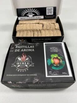 Best Charcoal - Pastilles De Aroma - Smoke Wood Walnut - 15 Pièces