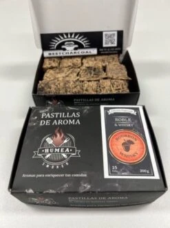 Best Charcoal - Pastilles De Aroma - Smoke Wood Chêne & Whisky - 15 Pièces