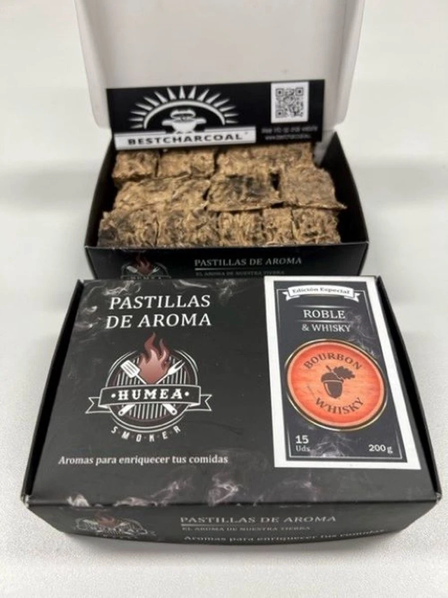 Best Charcoal - Pastilles De Aroma - Smoke Wood Chêne & Whisky - 15 Pièces 1 Best Charcoal - Pastilles De Aroma - Smoke Wood Chêne & Whisky - 15 Pièces